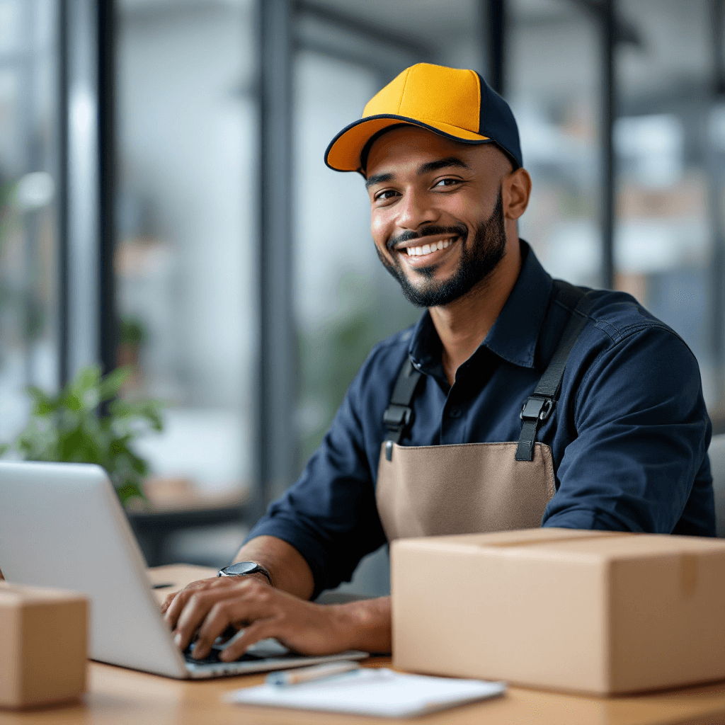 Parcel Delivery Driver resume example and template